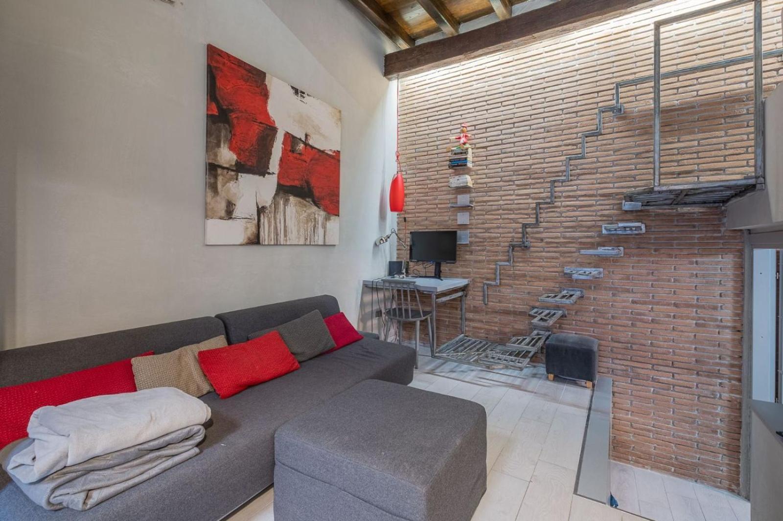 Spagna Square 200Mt - Loft 4Px - Center Rome - Private Access - Piazza Del Popolo מראה חיצוני תמונה